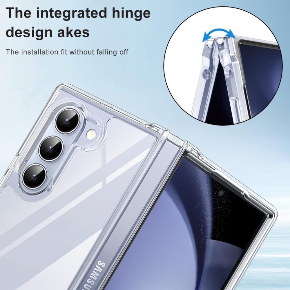 iCover Project Case Samsung Z Fold 6 Casing Clear Magsafe Cover foto 2