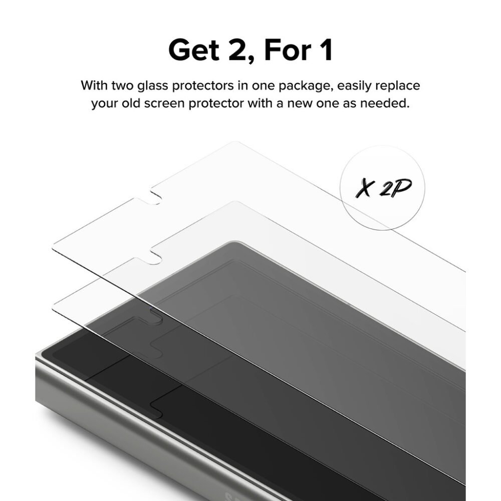 Ringke Cover Display Tempered Glass Samsung Galaxy Z Fold 6 foto 9