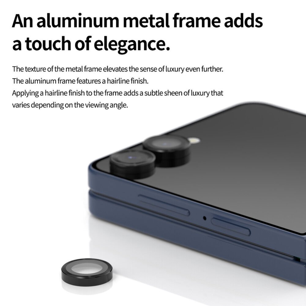 Ararre Core Anti Gores Kamera Samsung Galaxy Z Flip 7 Camera Lens Tempered Glass foto 3
