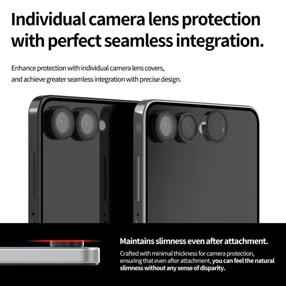 Ararre Core Anti Gores Kamera Samsung Galaxy Z Flip 7 Camera Lens Tempered Glass foto 2