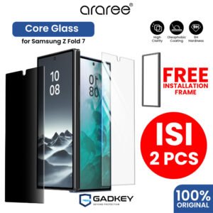 Araree Core Tempered Glass Samsung Galaxy Z Fold 7 Anti Gores Screen Guard Protector