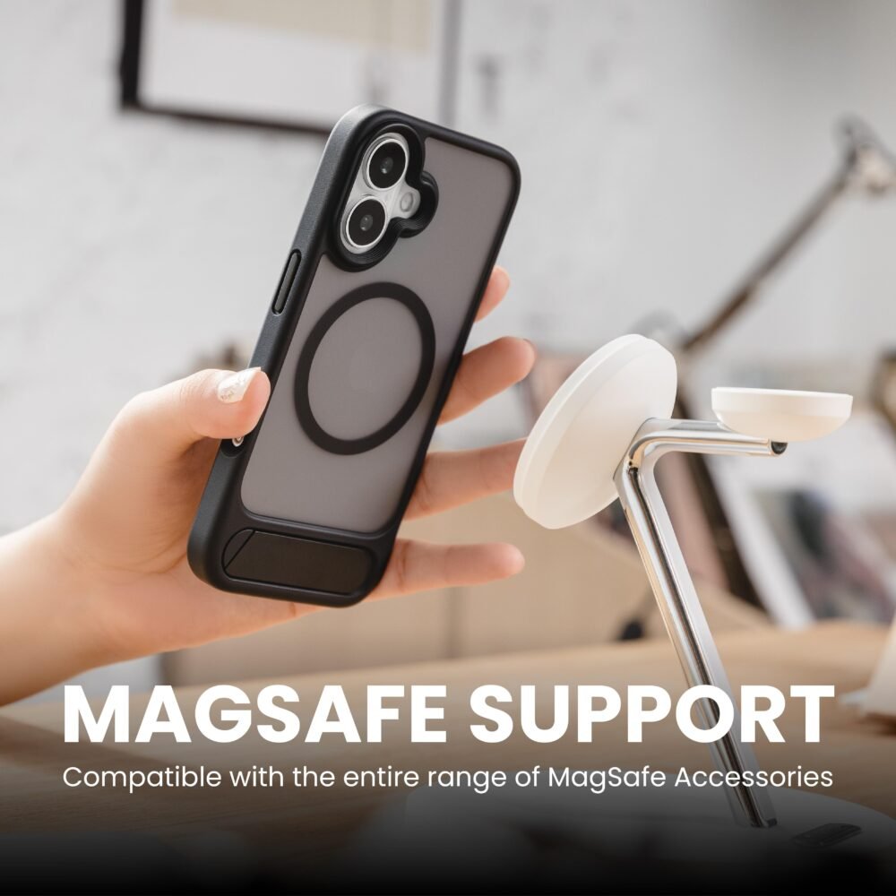 SwitchEasy EasyStand Case iPhone 16 Pro Max / 16 Pro / 16 Plus / 16 Casing Kick Stand Cover foto 2