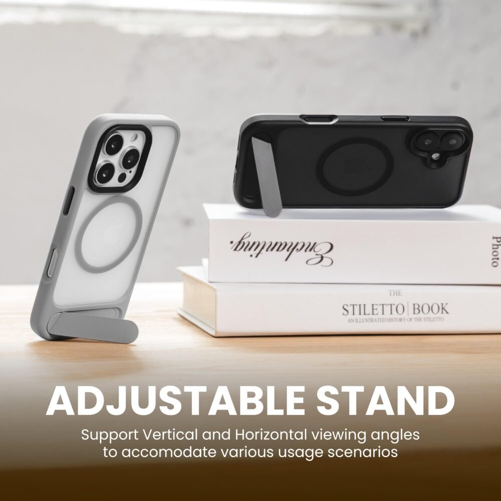 SwitchEasy EasyStand Case iPhone 16 Pro Max / 16 Pro / 16 Plus / 16 Casing Kick Stand Cover foto 3