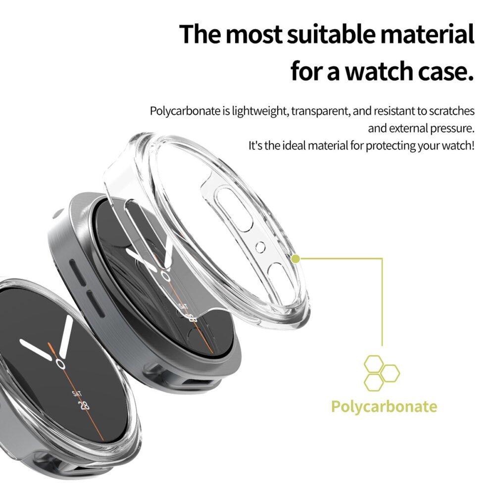 Araree Nukin Case Samsung Galaxy Watch 8 44mm / 40mm / Classic 46mm Casing Clear Cover foto 4