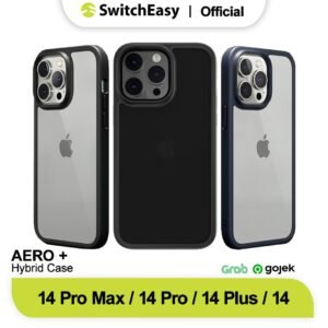 SwitchEasy Aero+ Case iPhone 14 Pro Max / 14 Pro / 14 Plus / 14 Casing Magsafe Hybrid Cover