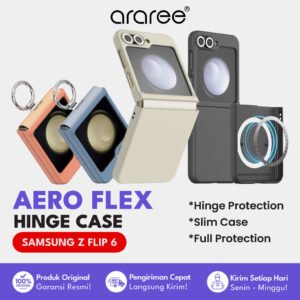 Araree Aero Flex Case Samsung Galaxy Z Flip 6 Casing Hinge Magsafe Ring Cover