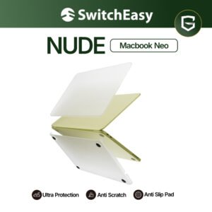 SwitchEasy Nude Case Macbook Neo 13 Inch (A18) Casing Cover