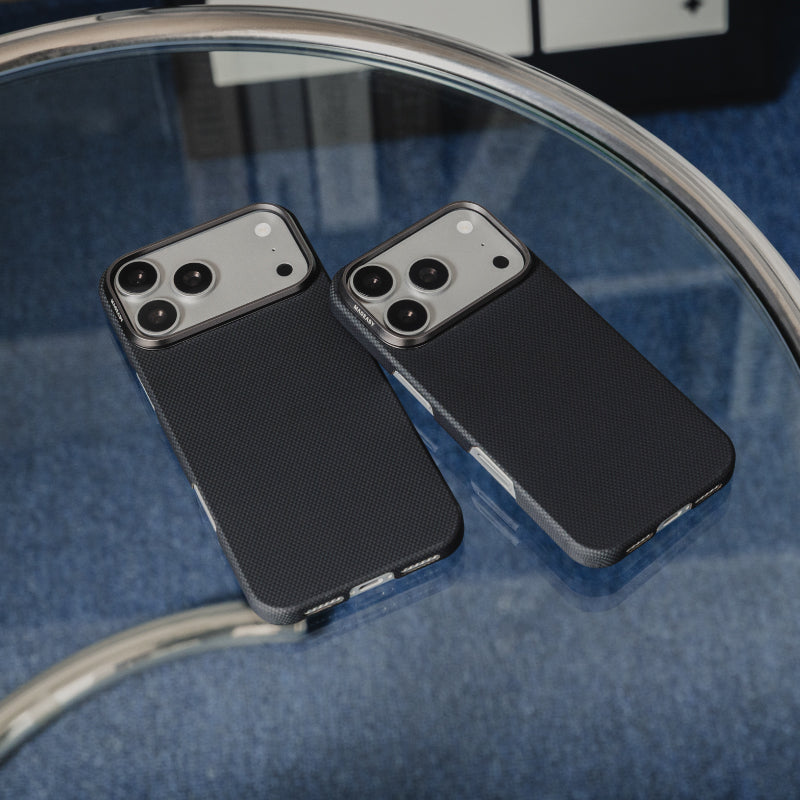 MagEasy Kev Aramid Fiber Magsafe Case iPhone 18 Pro Max / 18 Pro / 17 Pro Max / 17 Pro Ultra Thin Casing Cover foto 5